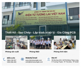 Ý TƯỞNG TỪ BẠN – MẠCH ĐIỆN TỬ TỪ VINAFE